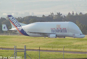 Airbus 'Beluga'
based the A300 Oct 2002